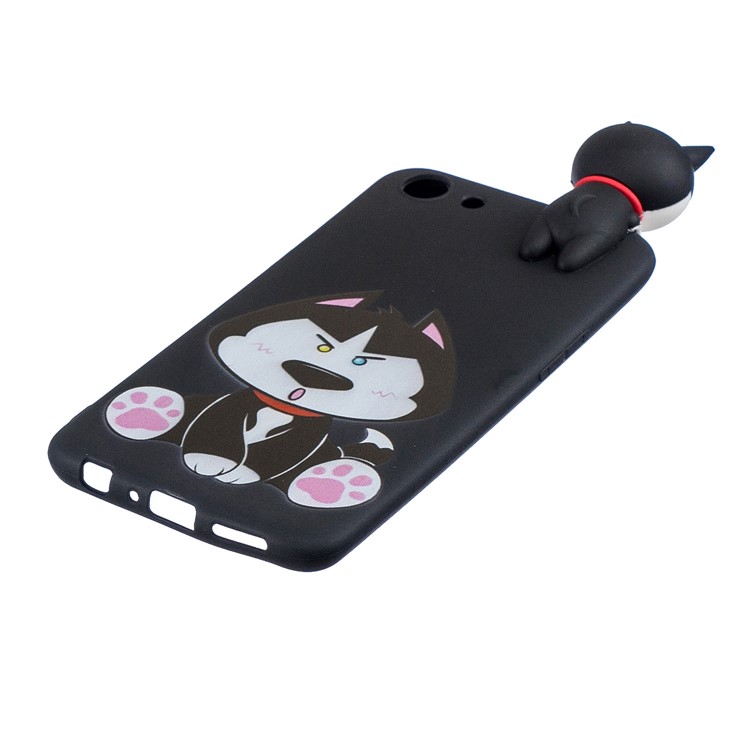 3D Cute Doll Pattern Printing TPU Case for OPPO A83 - Dog-4