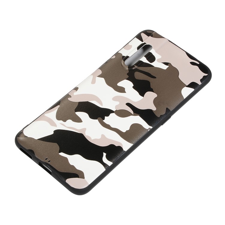 Camouflage Pattern TPU Soft Phone Cover for vivo V15 Pro - White-4