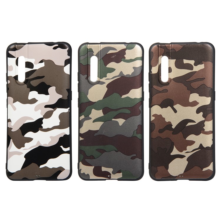 Camouflage Pattern TPU Soft Phone Cover for vivo V15 Pro - White-6