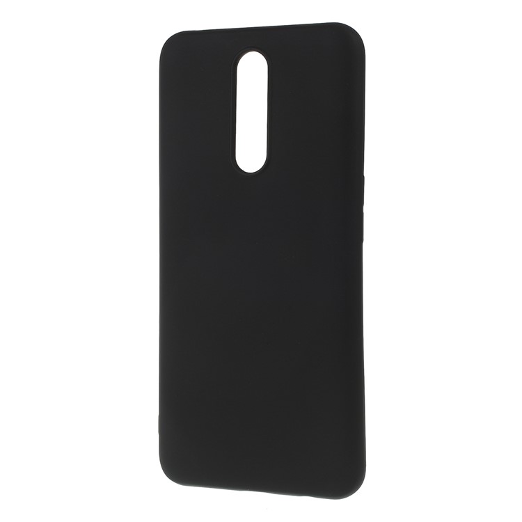 All Wrapped Back and Edges Liquid Silicone Protective Mobile Phone Shell for OPPO A9 - Black-2