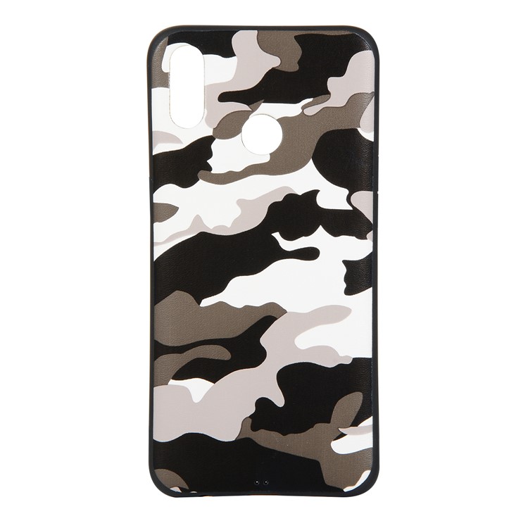 Camouflage Pattern TPU Phone Case for Oppo Realme 3 - White-2