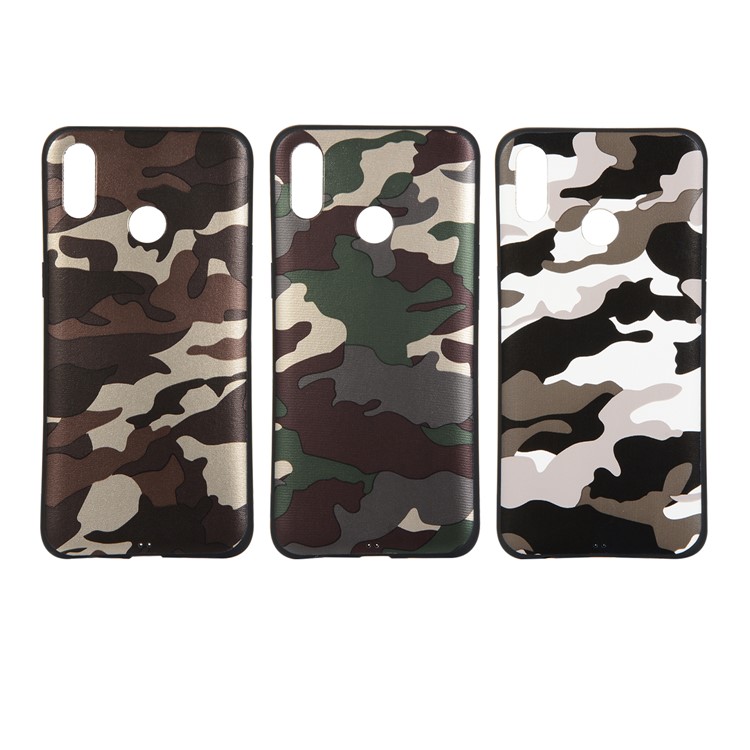 Camouflage Pattern TPU Phone Case for Oppo Realme 3 - White-7