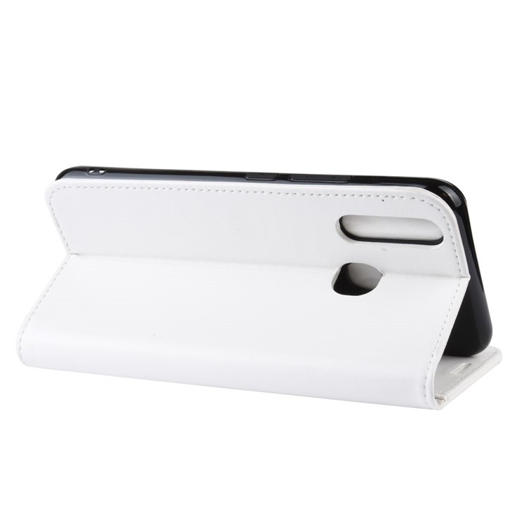 Crazy Horse Wallet Leather Stand Mobile Phone Case for VIVO Y17 / Y3 - White-6
