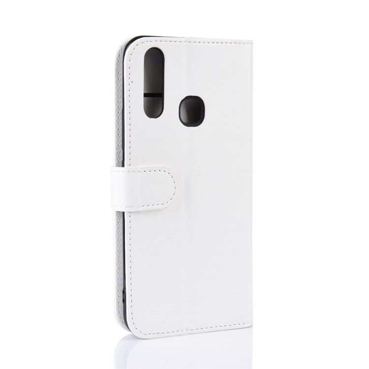 Crazy Horse Wallet Leather Stand Mobile Phone Case for VIVO Y17 / Y3 - White-7