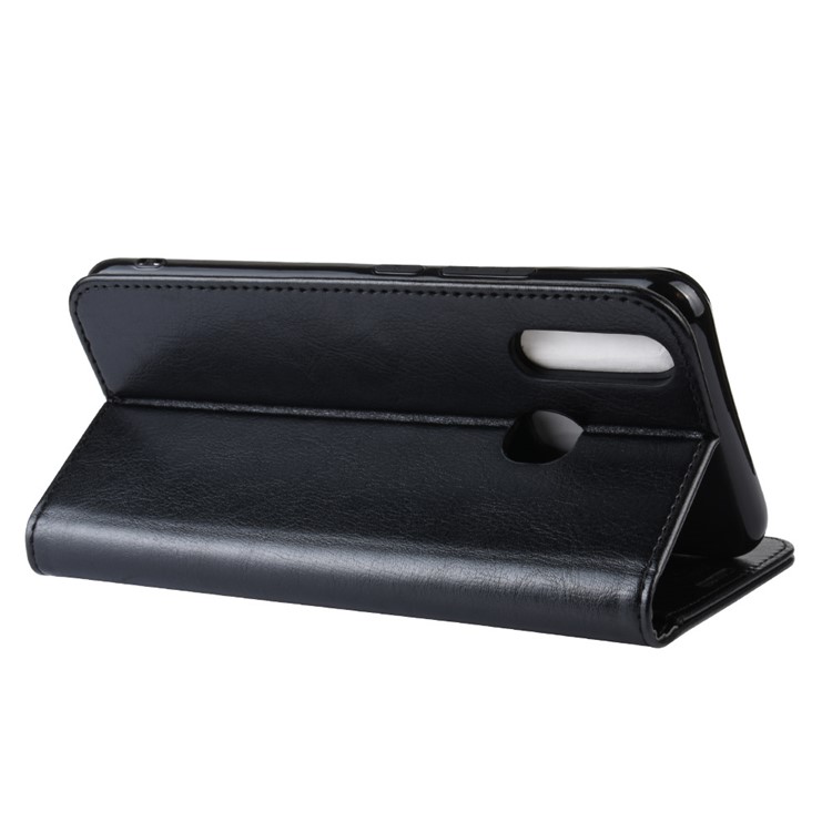 Crazy Horse Wallet Leather Stand Mobile Phone Case for VIVO Y17 / Y3 - Black-6