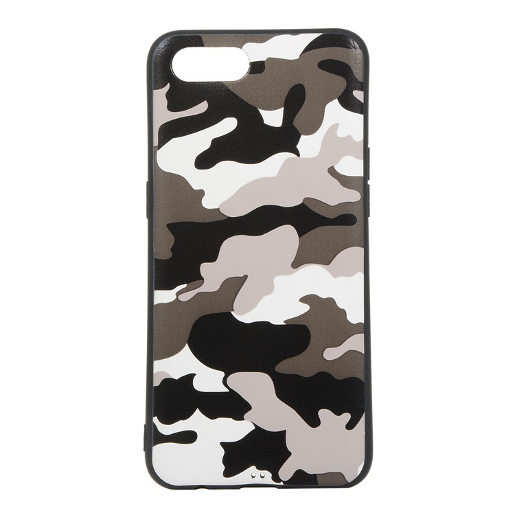 Camouflage Pattern TPU Case for OPPO Realme C2 - White-2