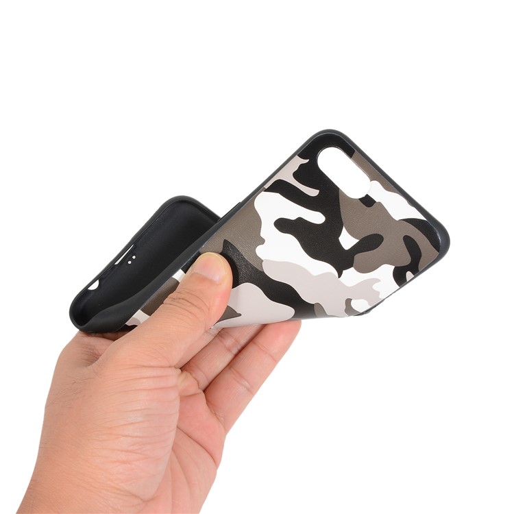 Camouflage Pattern TPU Case for OPPO Realme C2 - White-5