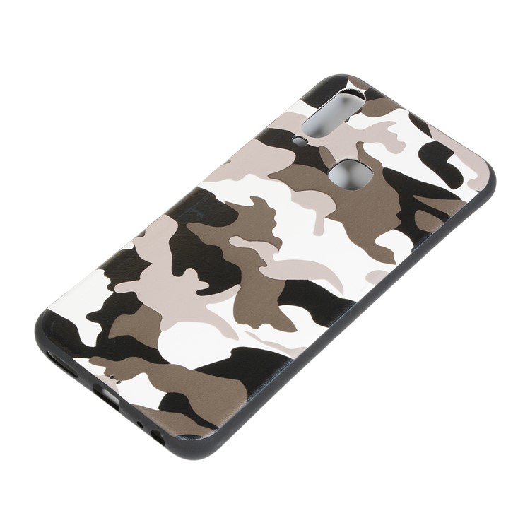 Camouflage Pattern TPU Case for vivo Y3 2019/Y12 2019/Y15 2019/Y17 2019 - White-4