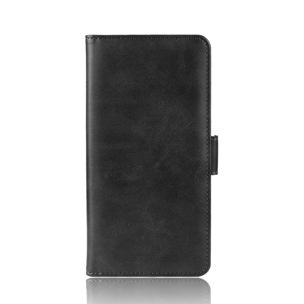 Leather Wallet Stand Protective Case for OPPO A9 (2020) - Black-3