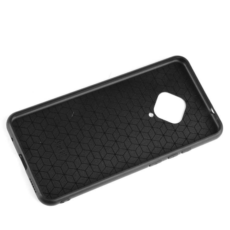 PU Leather Coated PC + TPU Shell Case for vivo V17/S1 Pro (Global Version) - Black-5