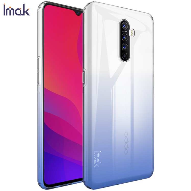 IMAK UX-6 Series Gradient Color Anti-drop TPU Case for OPPO Realme X2 Pro/Reno Ace - Blue-3