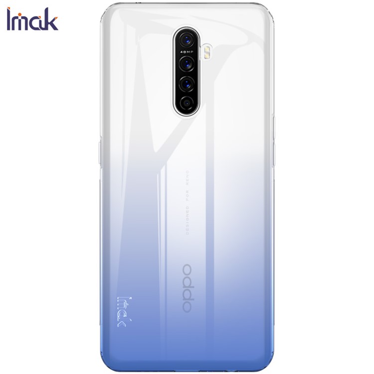 IMAK UX-6 Series Gradient Color Anti-drop TPU Case for OPPO Realme X2 Pro/Reno Ace - Blue-5