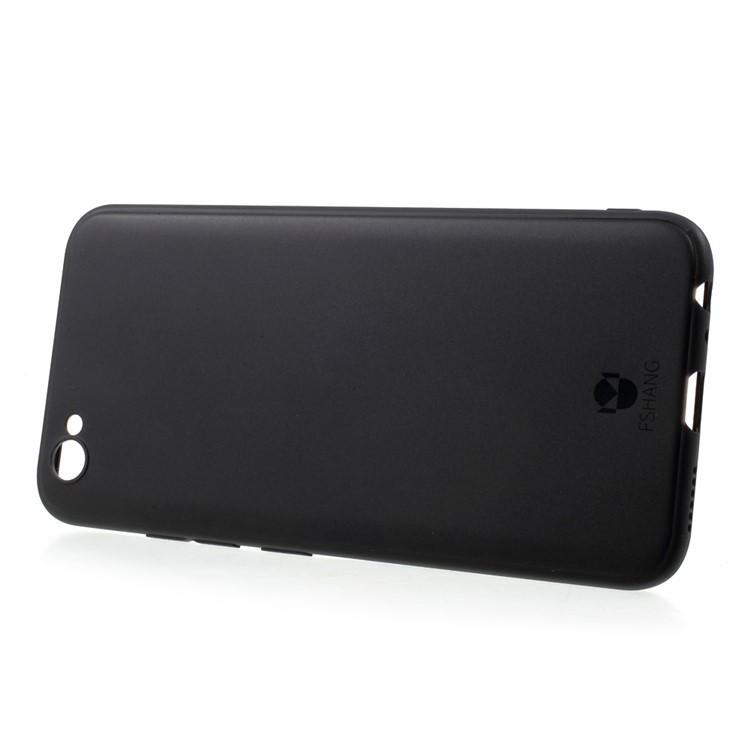 FSHANG Soft Color Series for Vivo X9 Frosted TPU Mobile Cover - Black-3
