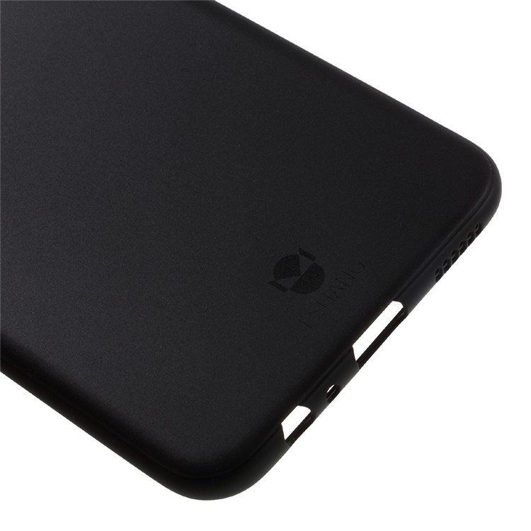 FSHANG Soft Color Series for Oppo R9s Frosted TPU Mobile Cover - Black-5