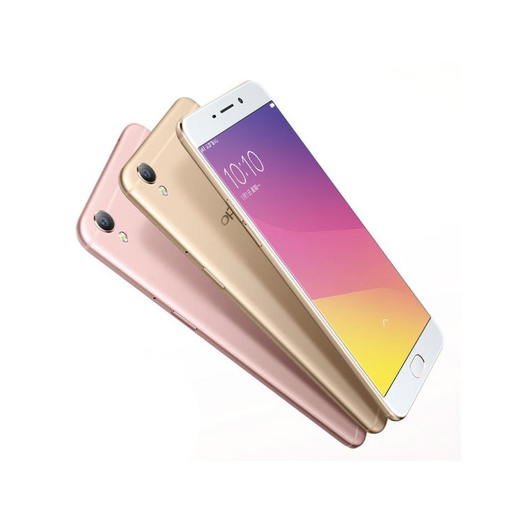 For Oppo R9/F1 Plus Cool Aviation Aluminum Metal Armor Cell Phone Cover - Black-10