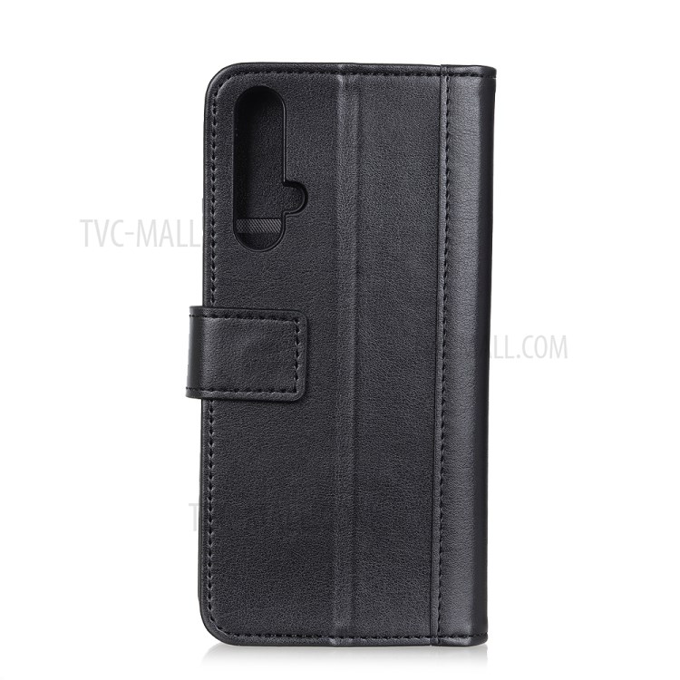 Wallet Leather Stand Case Cell Phone Cover for Realme X50 5G - Black-2