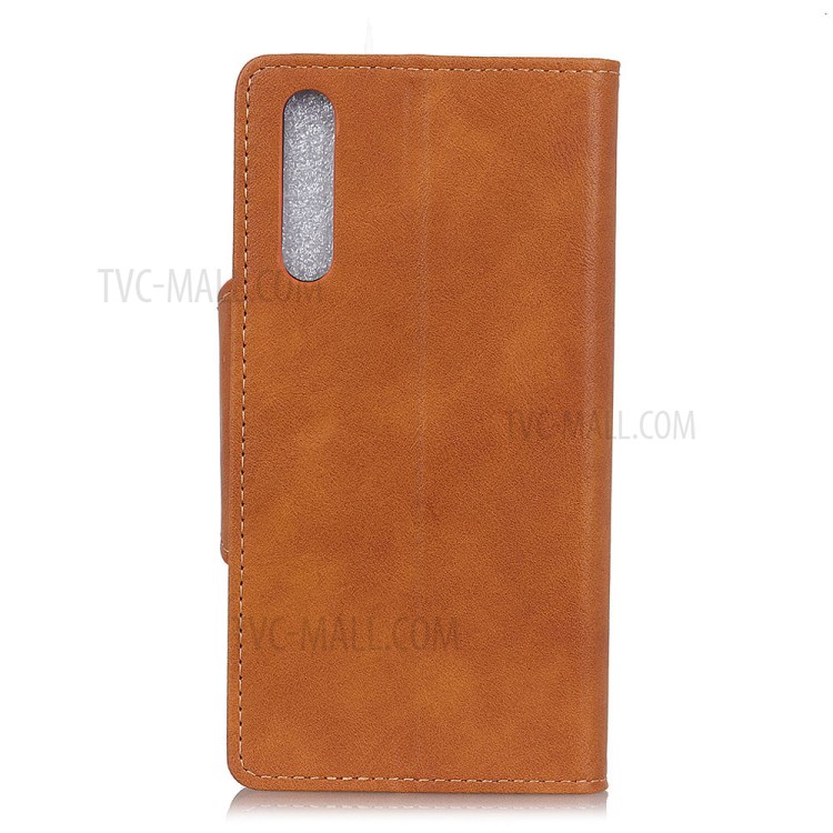 Wallet Leather Stand Case for OPPO Find X2 Pro - Brown-10