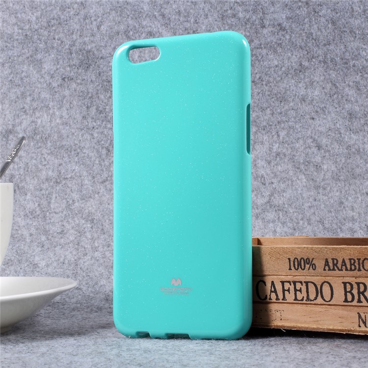 MERCURY GOOSPERY Glitter TPU Gel Case for Oppo R9s - Cyan-2