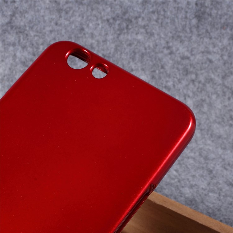 MERCURY GOOSPERY Jelly Case Glitter Powder TPU Shell for Oppo F1s - Red-4