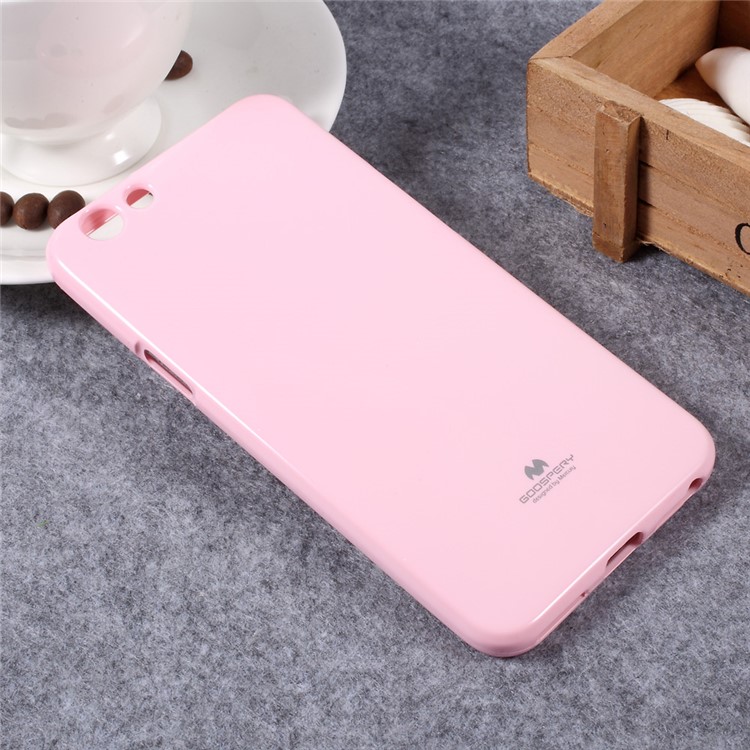 MERCURY GOOSPERY Glitter Powder Jelly TPU Skin Case for Oppo F1s - Pink-3