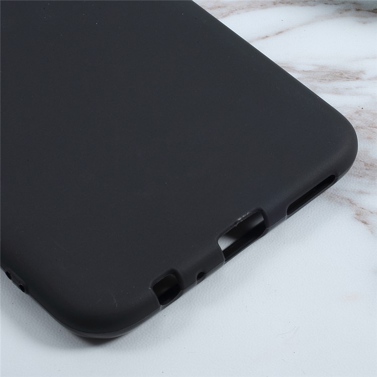 Matte Skin Soft TPU Mobile Phone Case for Oppo R9s Plus - Black-5