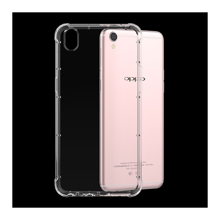 BOW Drop-Proof Clear Soft TPU Phone Case for Oppo F1 Plus / R9-1