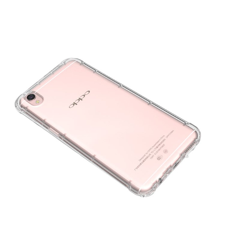 BOW Drop-Proof Clear Soft TPU Phone Case for Oppo F1 Plus / R9-10