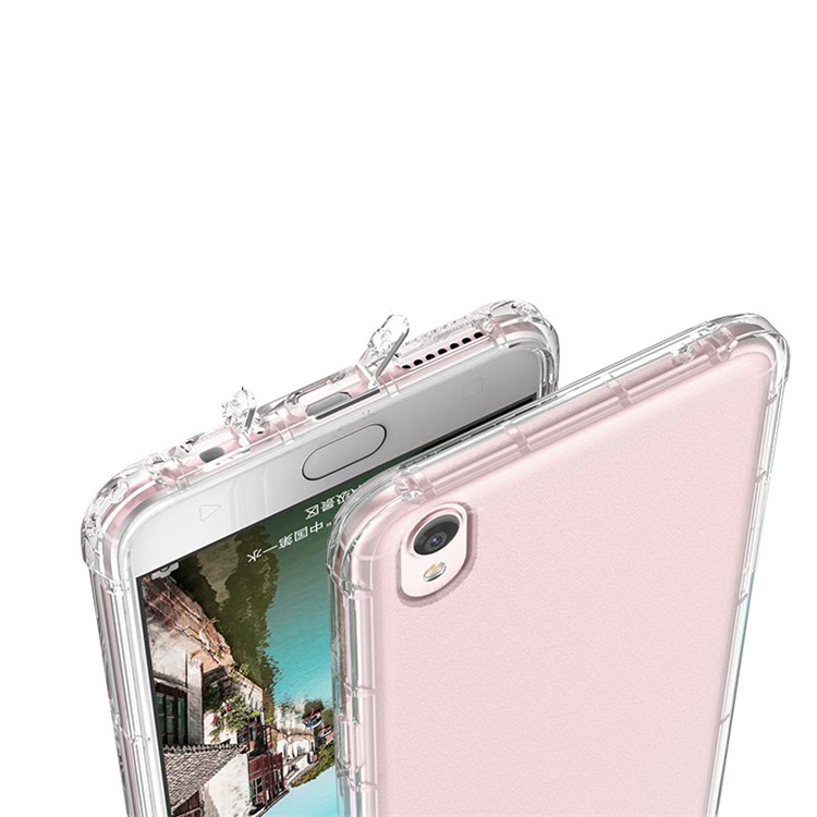 BOW Drop-Proof Clear Soft TPU Phone Case for Oppo F1 Plus / R9-3