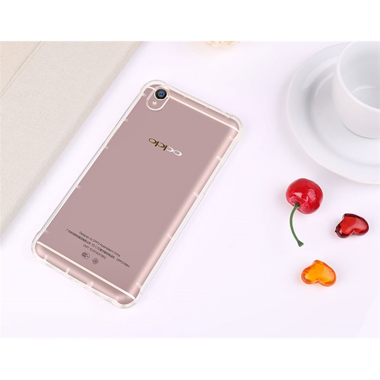 BOW Drop-Proof Clear Soft TPU Phone Case for Oppo F1 Plus / R9-5