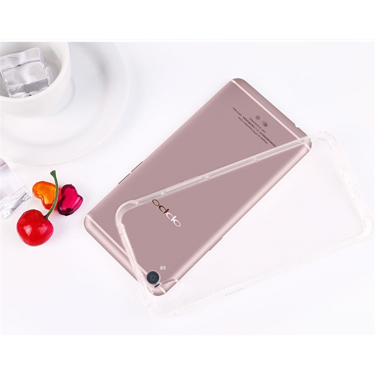 BOW Drop-Proof Clear Soft TPU Phone Case for Oppo F1 Plus / R9-6