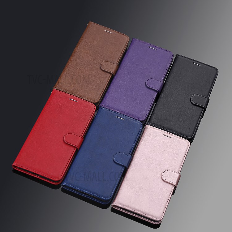 Wallet Leather Stand Case for OPPO A8/A31(2020) - Black-12