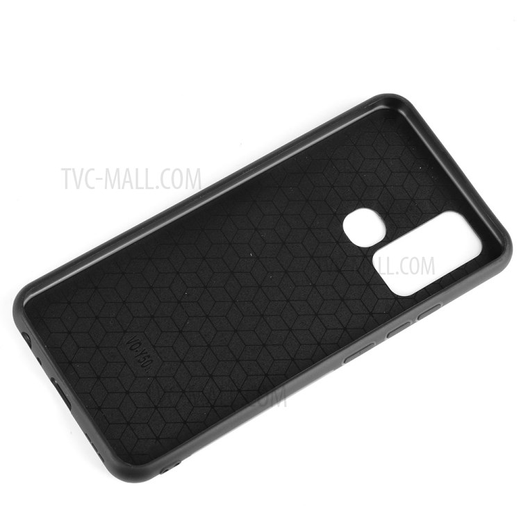 PU Leather Coated PC + TPU Hybrid Mobile Cover for vivo Y50 - Black-7