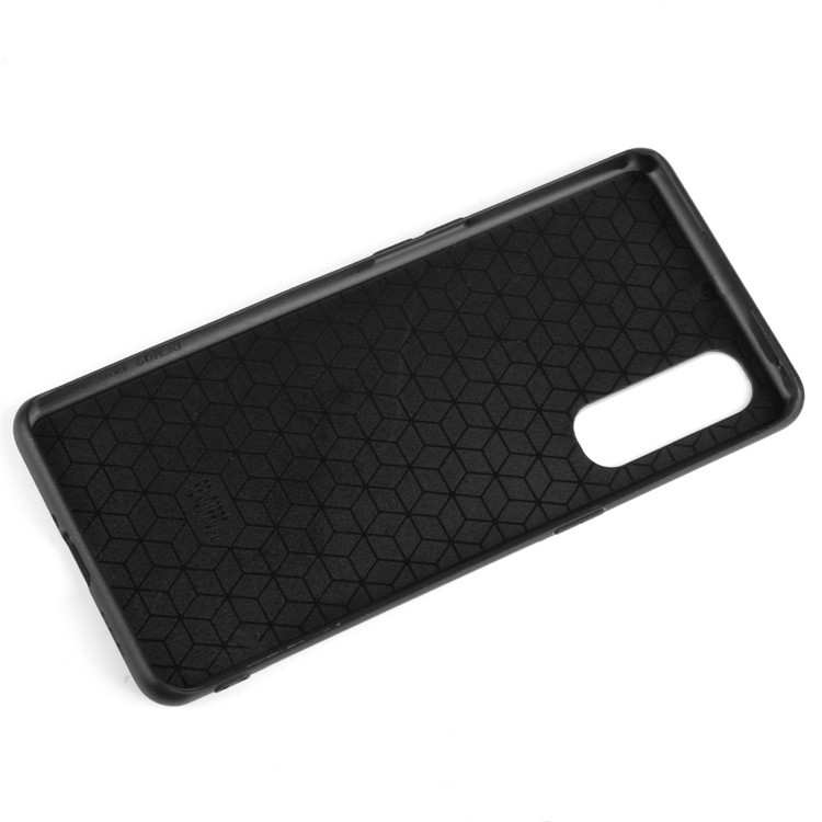 PU Leather Coated PC + TPU Hybrid Phone Case for OPPO Find X2 Neo - Black-7