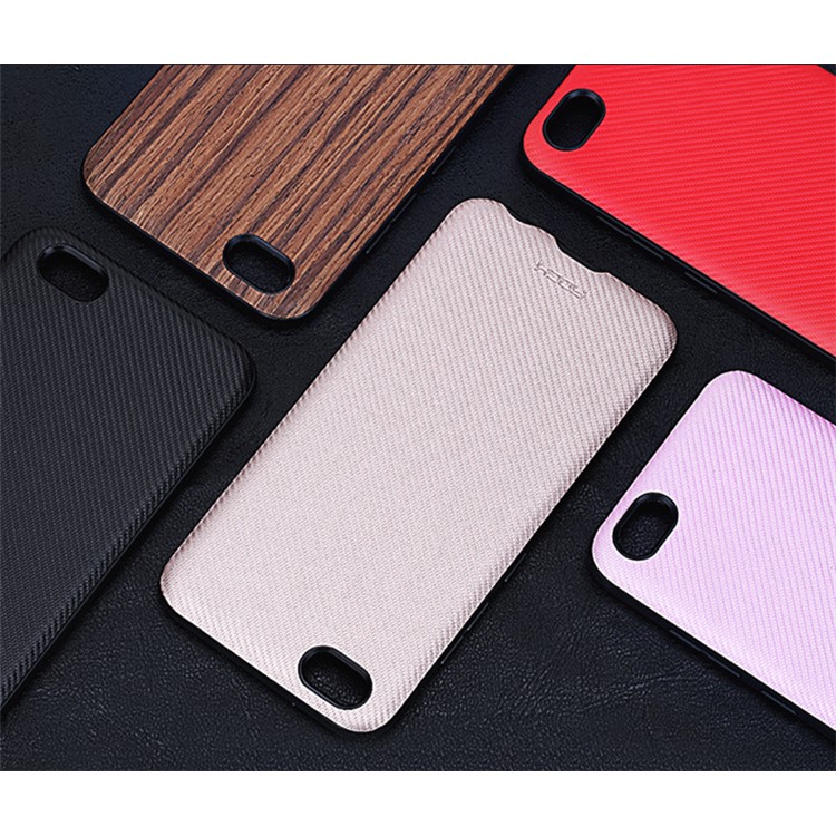 ROCK Origin Series PU Leather Coated Carbon Fiber Texture PC TPU Combo Case for Vivo x9 - BLack-9