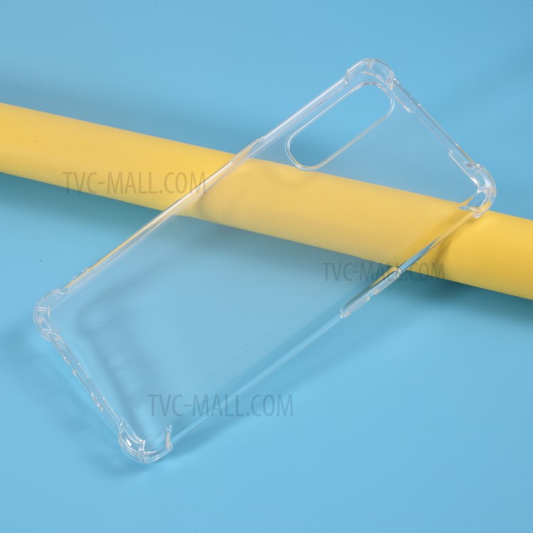 Anti-queda Tampa Do Telefone Transparente Clara TPU Para OPPO Reno3 Pro-4