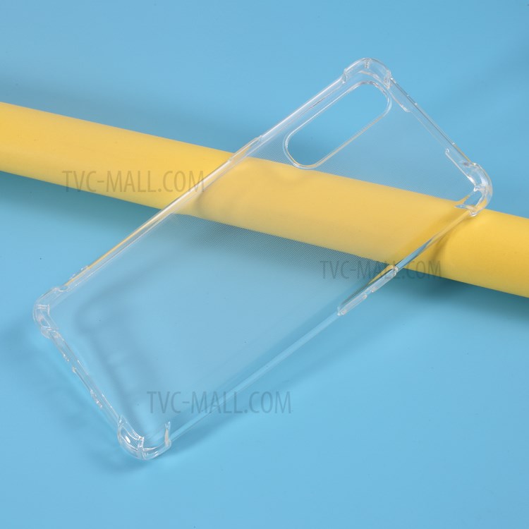 Transparent Clear Anti-drop TPU Phone Cover for Oppo Reno3 Pro-4