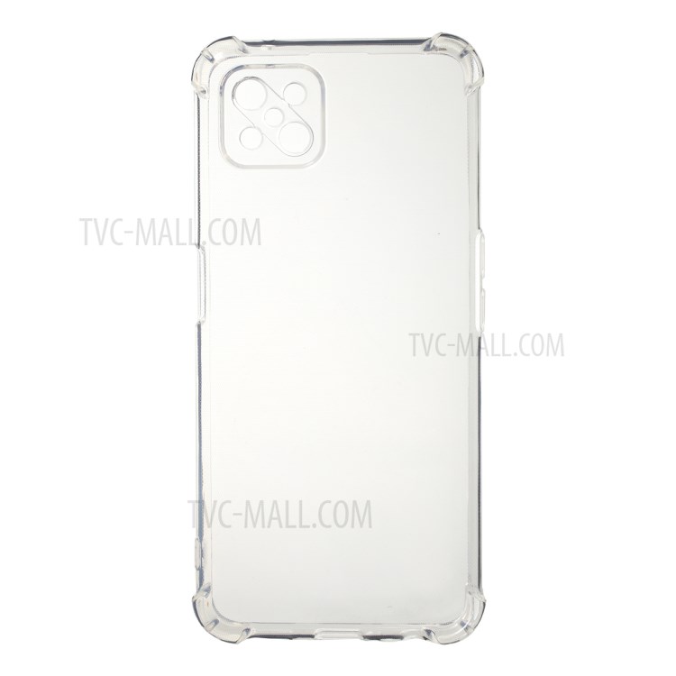 Shockproof Crystal Clear TPU Case Protective Phone Case for OPPO A92s-2