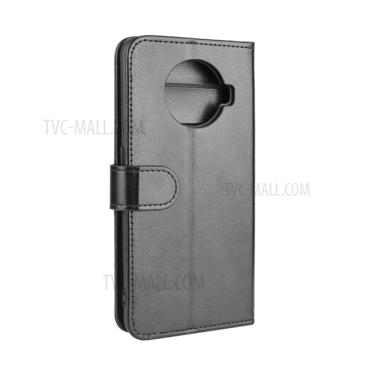 Crazy Horse Texture Leather Phone Shell for Oppo Ace2 - Black-8