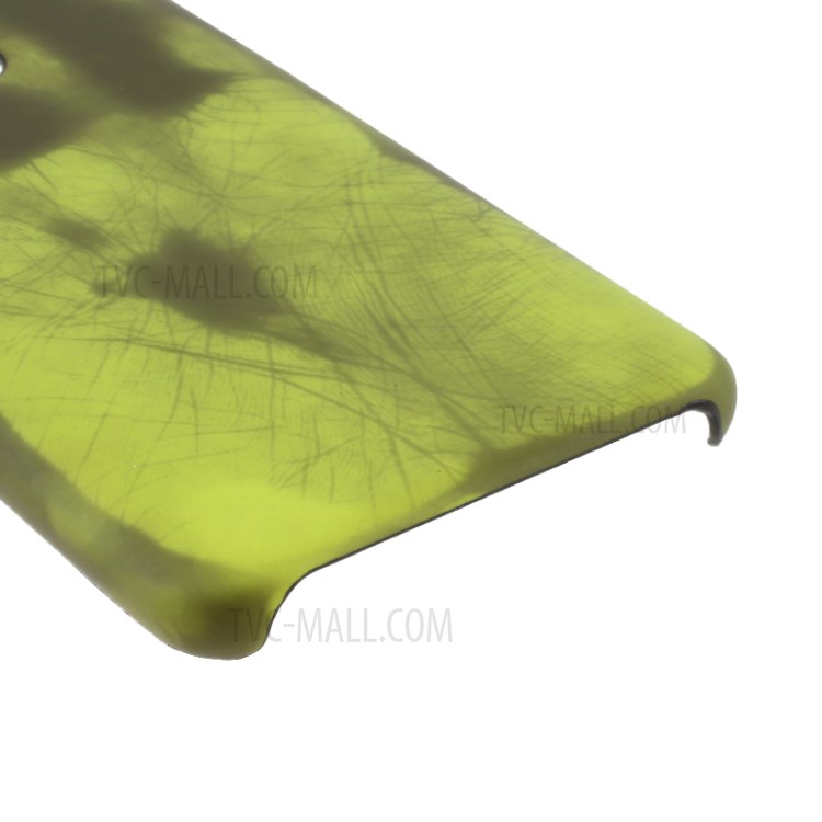 Thermal Induction Fluorescent Color Changing Leather Coated PC Mobile Shell for OPPO A5 (2020)/ A9 (2020)/A11x/A11 - Green-6