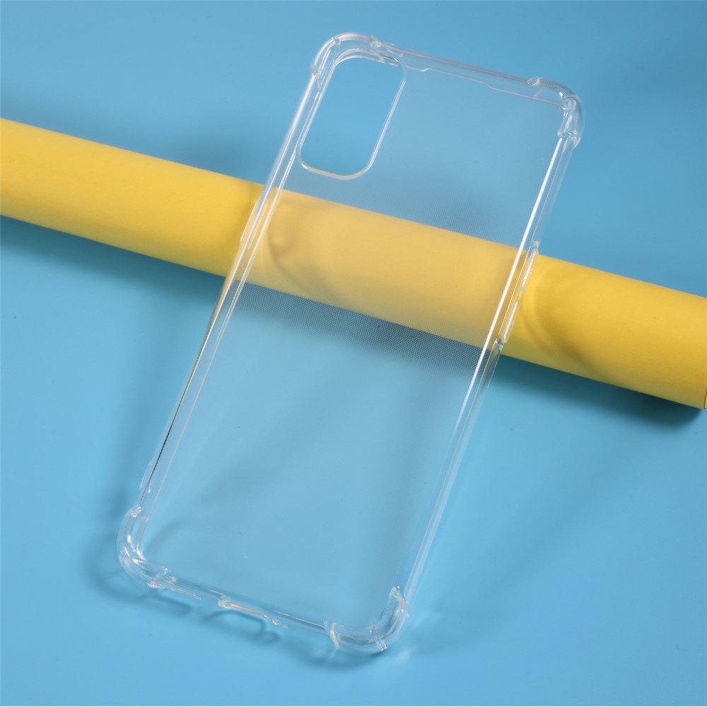 Cair Caso De Telefone TPU Clara Resistente Para OPPO Reno4 5G-1