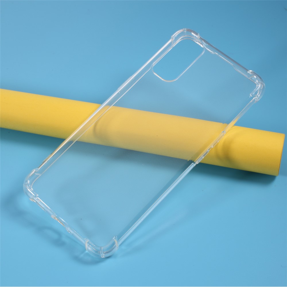 Cair Caso De Telefone TPU Clara Resistente Para OPPO Reno4 5G-5