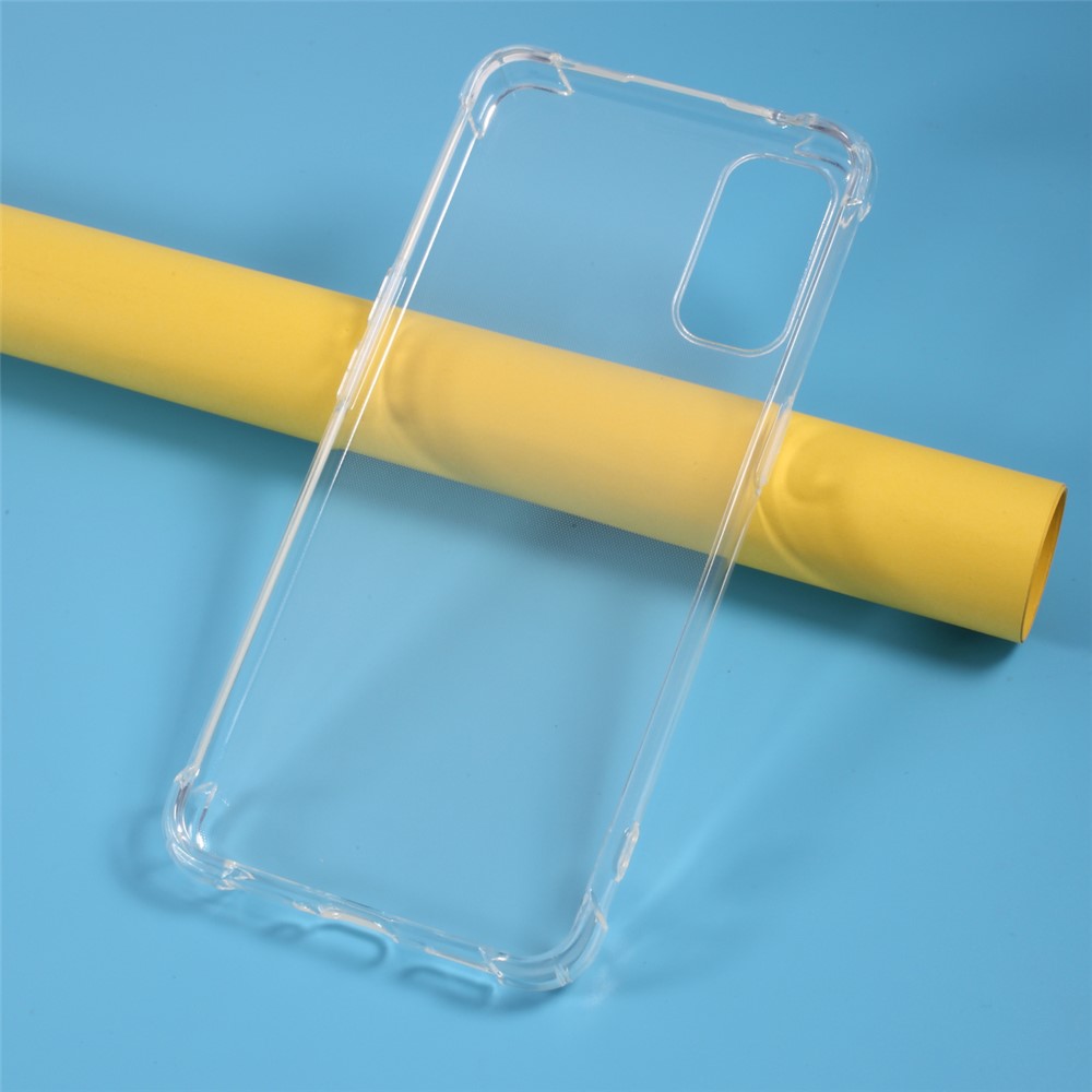 Cair Caso De Telefone TPU Clara Resistente Para OPPO Reno4 5G-6
