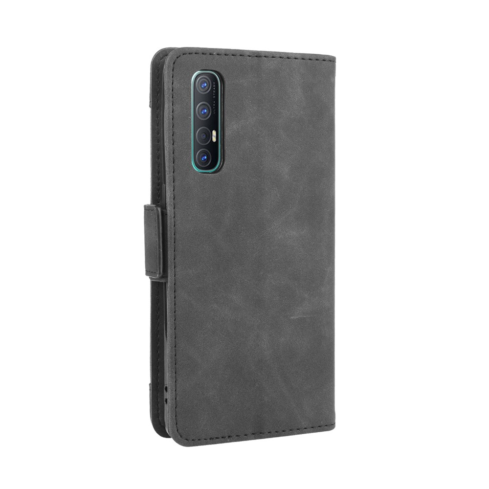 Wallet Leather Phone Case with Multiple Card Slots for OPPO Find X2 Neo / Reno3 Pro 5G (Chinese Edition) / Reno3 Pro (European Edition) - Black-8