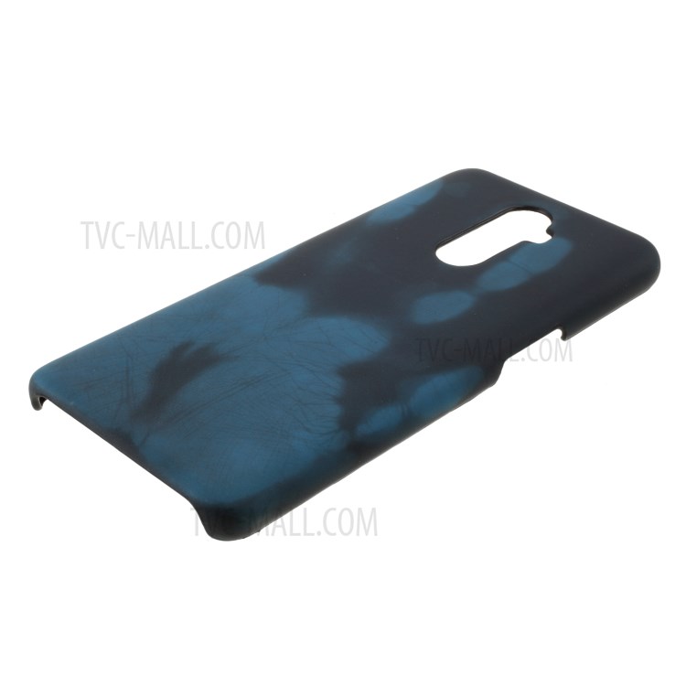 Thermal Induction Fluorescent Color Changing Hard Case for Realme X2 Ori/OPPO Reno Ace - Blue-5