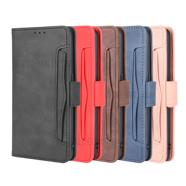 Wallet Stand Flip Leather Protective Case for OPPO A91 / F15 / Reno3 (Southeast Asian Version) - Black-13