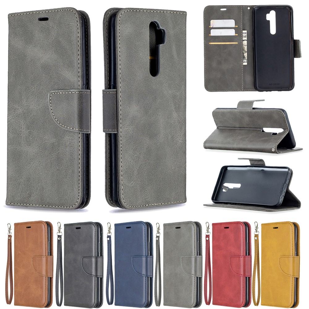Wallet Leather Stand Case for OPPO A5 (2020)/A9 (2020)/A11x - Black-10