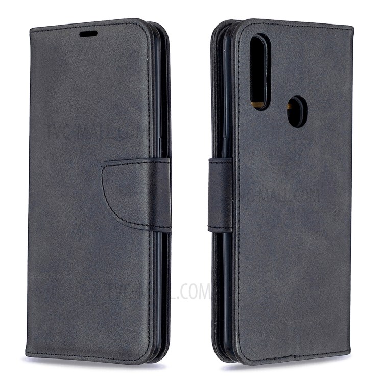 Wallet Leather Stand Case for OPPO A31 (2020)/A81 - Black-4