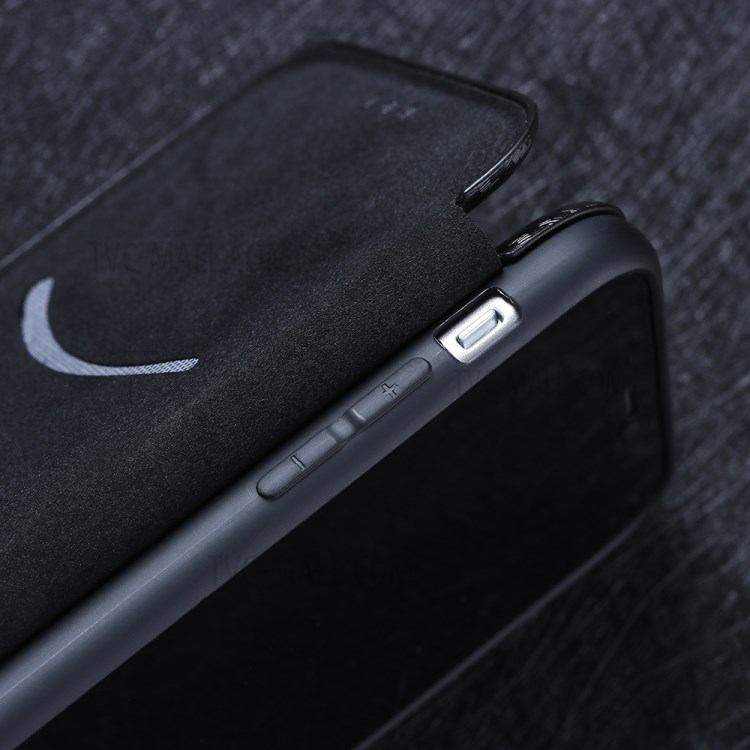 Carbon Fiber Skin Leather Auto-absorbed Case for Oppo A5 (2020)/A9 (2020)/A11x/A11 - Black-17