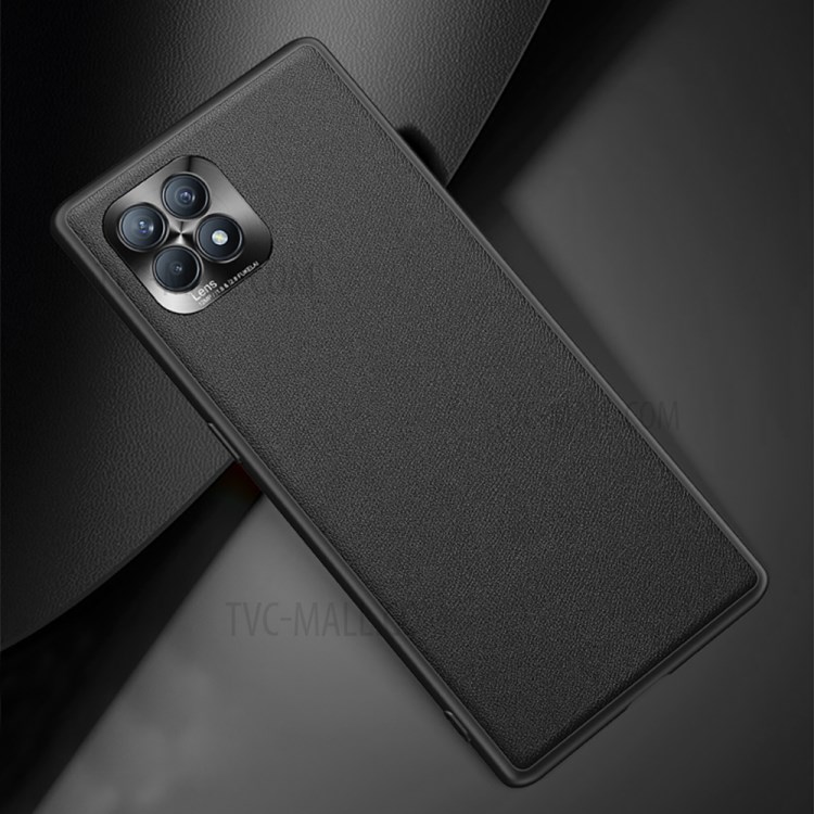 FUKELAI CD Veins PC + TPU Camera Covering Phone Cover for Oppo Reno4 SE - Black-1