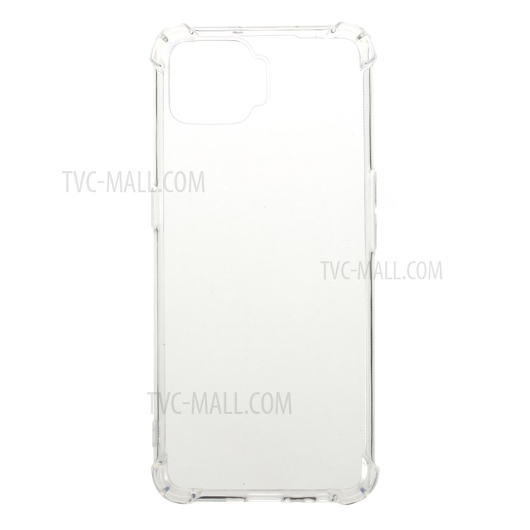 Anti-drop Clear TPU Mobile Phone Shell for Oppo F17-1